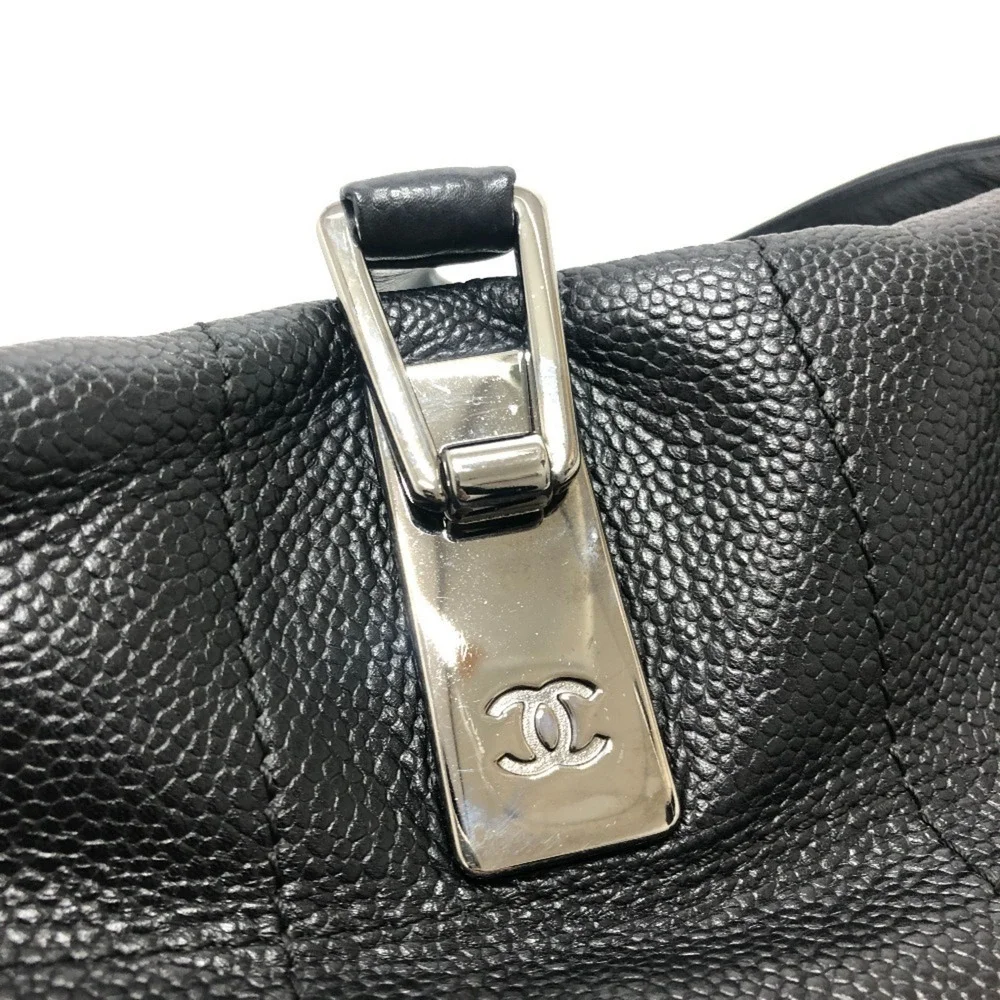 CHANEL Black Caviar Leather Boston Bag - Picture 7 of 13